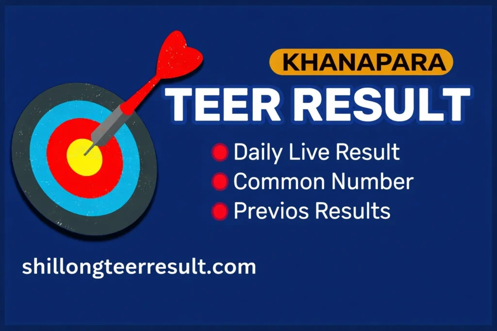 Khanapara Teer Result Today 15.04.2026 | Common Number & Previous Result 1 Khanapara teer result today